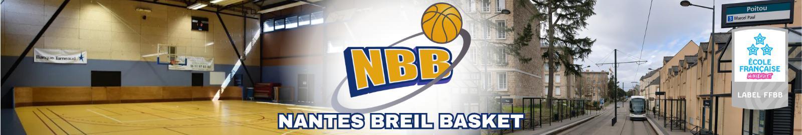 Bannière Nantes Breil Basket